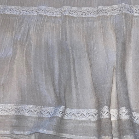 Denim & Supply Ralph Lauren L Peasant Bohemian Southwest Cap Sleeve Pullover Top - Picture 13 of 16